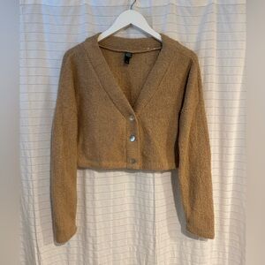 Wild Fable Camel/Tan Button Cardigan Sweater Size Large